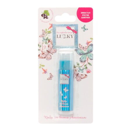 Крейда для волосся з блискітками для дітей,  марки «Lukky». Колір синій