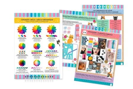 Make it Real: Блокнот з трафаретами для створення модних коллекцій «Гарненька кицюня» - Зображення 2