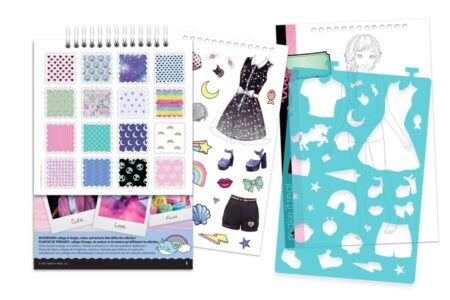 Make it Real: Блокнот з трафаретами для створення модних коллекцій «Модна вечірка» - Зображення 3