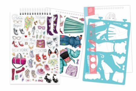 Make it Real: Блокнот з трафаретами для створення модних коллекцій «Міський стиль» - Зображення 3