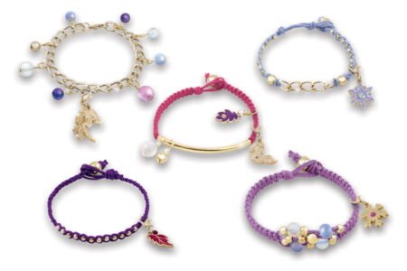 Make it Real: Набір для створення шарм-браслетів  з кристалами Swarovski  «Крижане серце 2» - Зображення 3