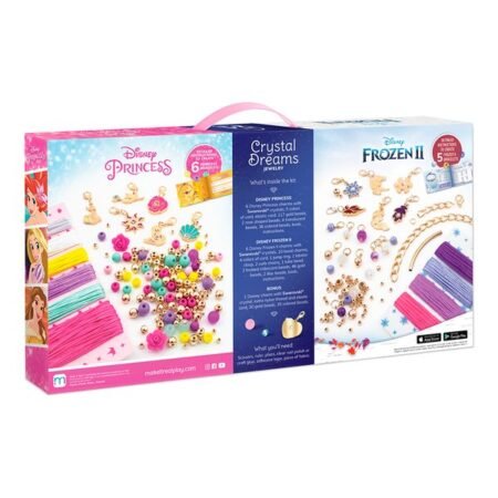 Disney Frozen 2 & Disney Princess:  Мега-набір для створення шарм-браслетів з кристалами Swarovski *Кришталеві мрії* - Зображення 2
