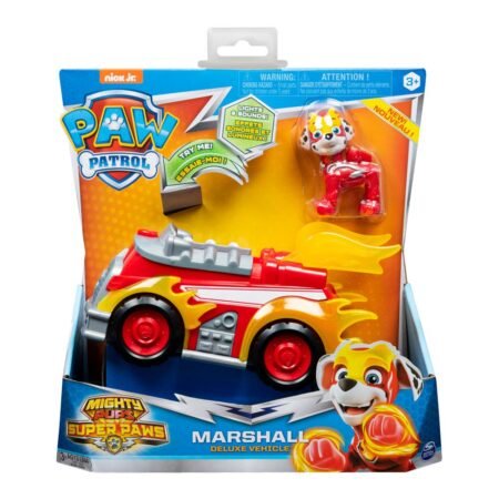 Цуценячий патруль:  рятівний автомобіль де-люкс з водієм Маршал зі світловими та звуковими ефектами (серія Мегацуценята)