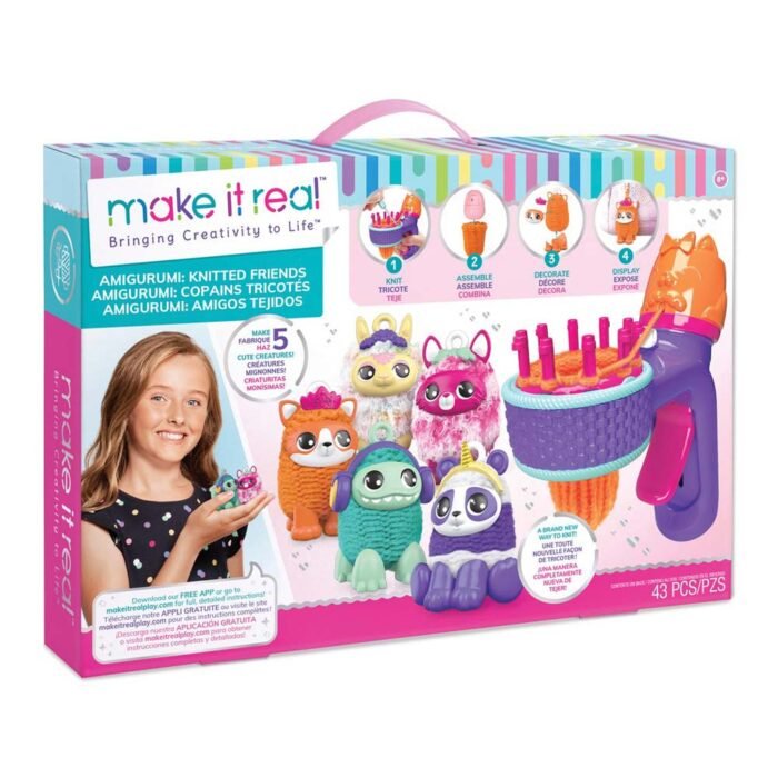 Make it Real: Набір для в'язання амігурумі *Чудові звірятка* - Зображення 1