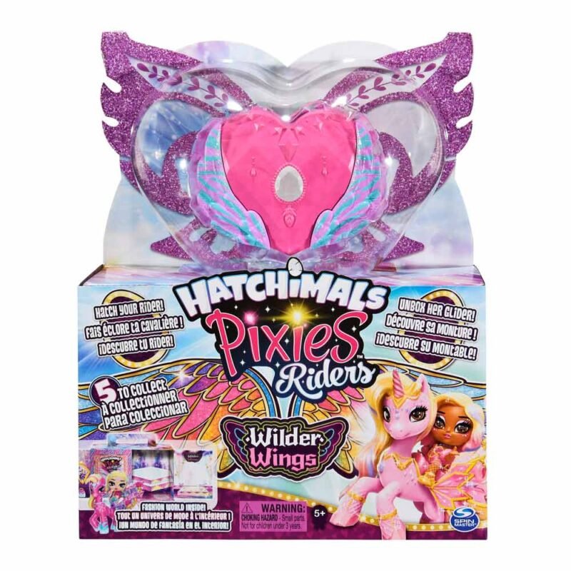 Hatchimal.Pixies: набір з феї-вершника Піксіс та казкового героя *Таємничі пригоди* в асортименті