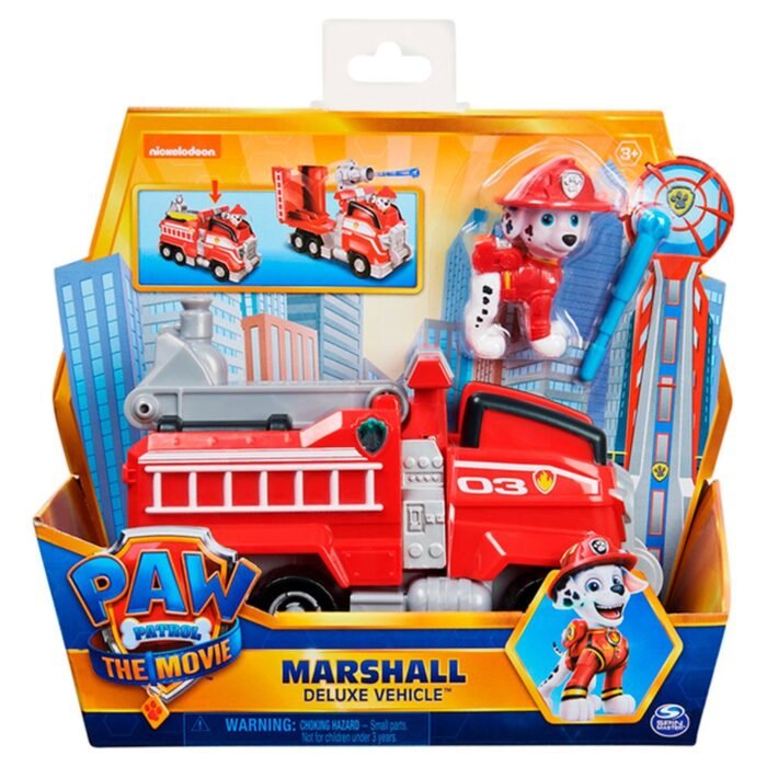 Цуценячий патруль у кіно: рятівний автомобіль де-люкс з водієм Маршал - Зображення 1