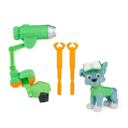 Цуценячий патруль у кіно:  колекційна фігурка цуценяти-рятівника з механічною функцією Роккі - Зображення 2