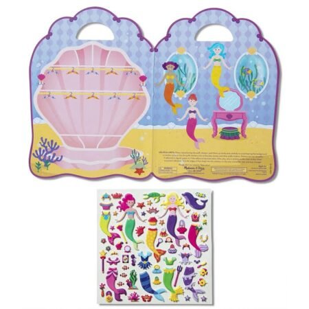 Об'ємні багаторазові наліпки *Русалки* Melissa&Doug (MD19413) - Зображення 3