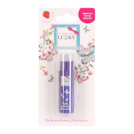 Крейда для волосся з блискітками для дітей,  марки «Lukky». Колір фіолетовий