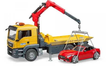 Набір іграшковий Bruder евакуатор MAN TGS з родстером - Зображення 3