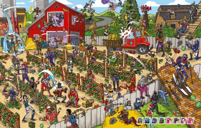 Книга *FORTNITE Official. Куди подівся Джонсі? Шукай і знаходь* - Зображення 3