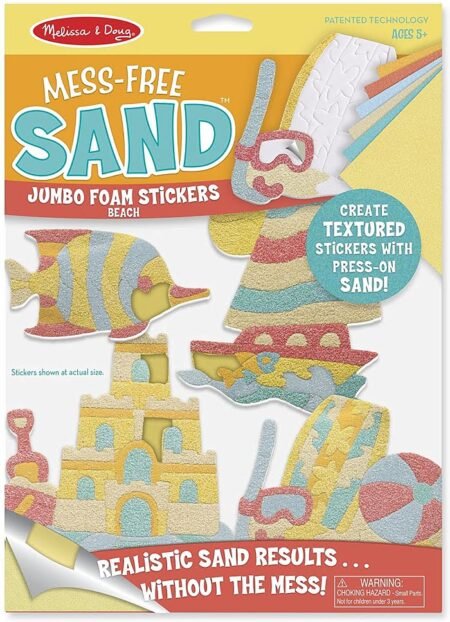 Об'ємні блискучі наліпки *Пляж* Melissa&Doug (MD30042)