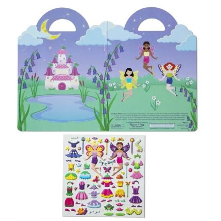 Об'ємні багаторазові наліпки *Феї* Melissa&Doug (MD9414) - Зображення 3