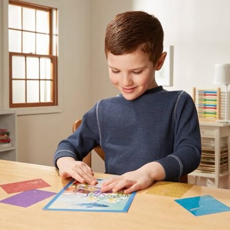 Набір для творчості з блискучими наліпками *Морські мешканці* Melissa&Doug (MD19510) - Зображення 2