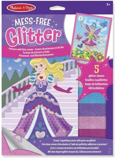 Набір для творчості з блискучими наліпками *Принцеса і фея* Melissa&Doug (MD19509)