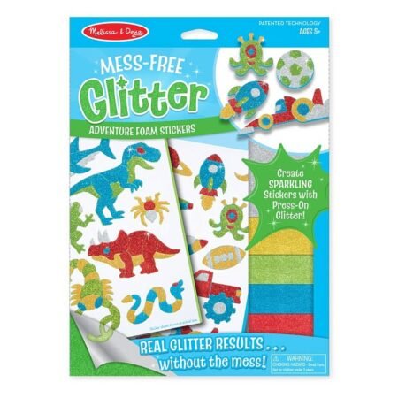 Об'ємні блискучі наліпки *Пригода* Melissa&Doug (MD19501)