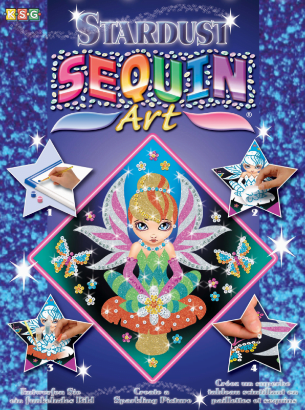 Набір для творчості Sequin Art STARDUST Фея SA1315