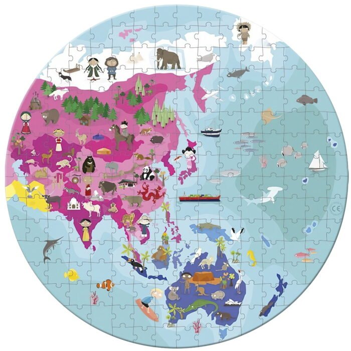 Пазл двосторонній Janod Наша планета J02655 - Зображення 2
