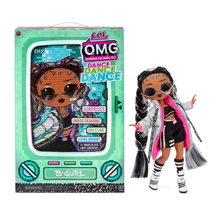 117858_1 Игровой набор с куклой L.O.L. SURPRISE! серии *O.M.G. Dance* – БРЕЙК-ДАНС ЛЕДИ - Зображення 1