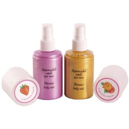 Мерехтливий спрей для тіла дитячий, т.м. «Lukky».Колір золотистий - Зображення 2