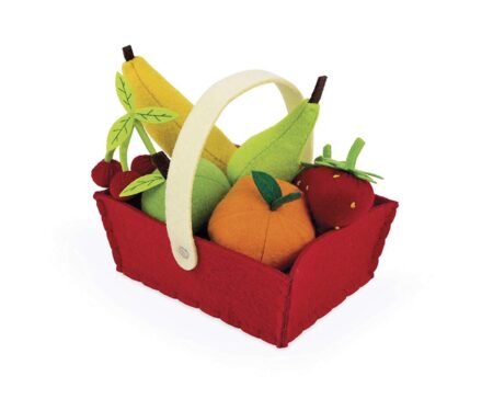 Ігровий набір Janod Кошик з фруктами 8 ел. J06577