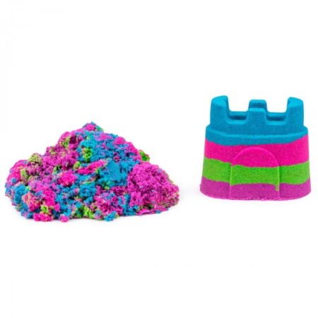 Песок для детского творчества - KINETIC SAND МИНИ-КРЕПОСТЬ (разноцветный, 141 g) - Зображення 3