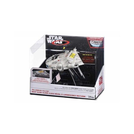 Радіогодинник eKids/iHome Disney, Star Wars, Millenium Falcon з нічником - Зображення 3