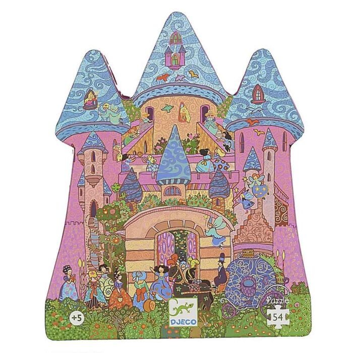 Пазли дитячі картонні арт.DJ07246  DJECO Пазл 54 Казковий замок - Зображення 1