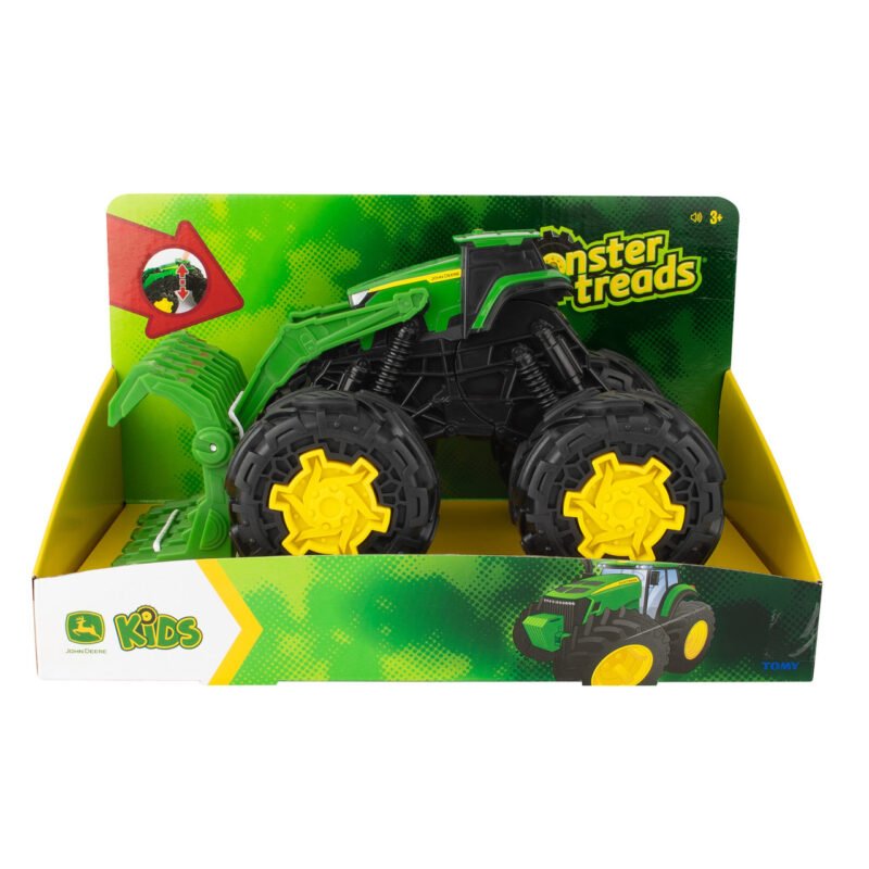 Іграшковий трактор John Deere Kids з ковшем і великими колесами (47327)