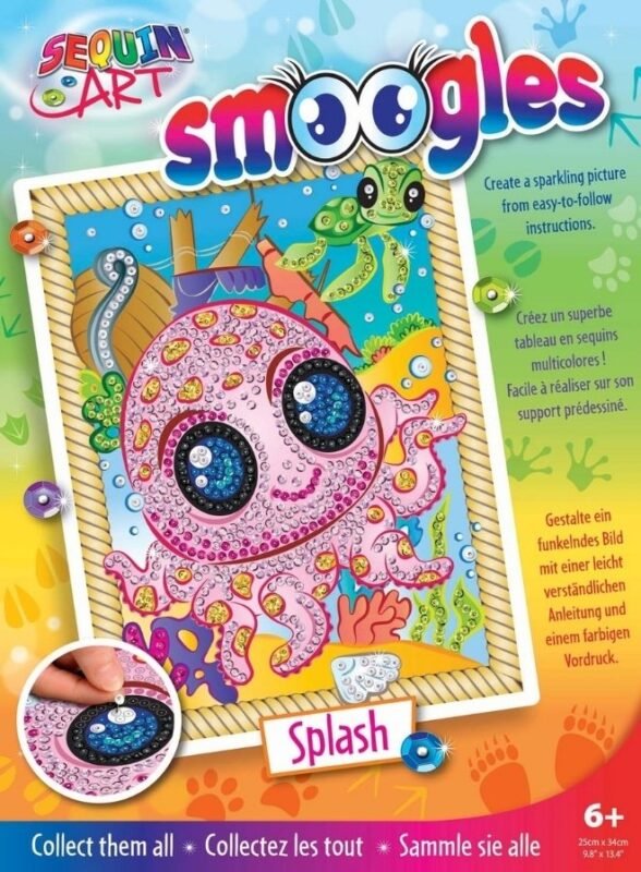 Набір для творчості Sequin Art SMOOGLES Восьминіг SA1813