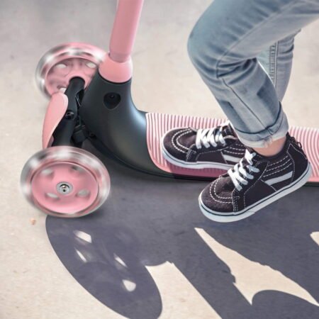 Самокат Yvolution YGlider KIWI Рожевий - Зображення 2