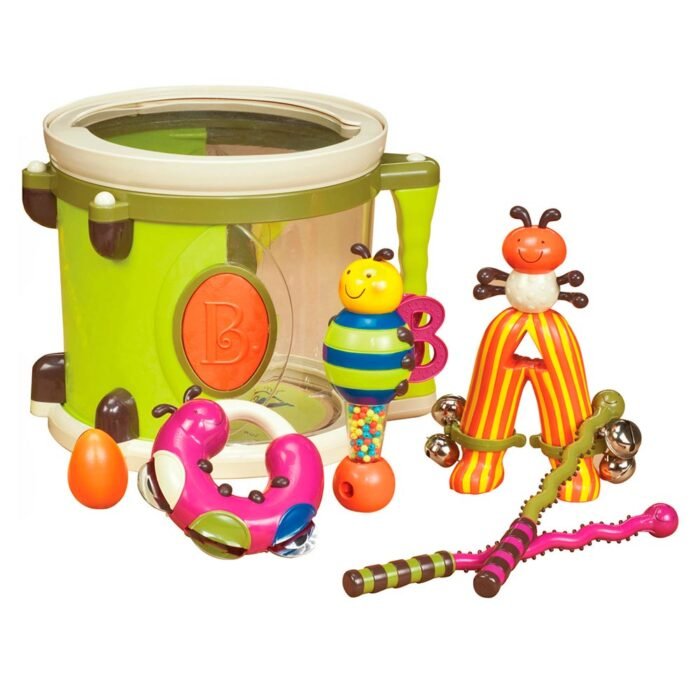 Музыкальная игрушка – ПАРАМ-ПАМ-ПАМ (7 инструментов, в барабане) - Зображення 1