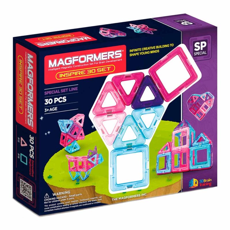 Magformers. Магнітний конструктор *Натхнення*, 30 ел.