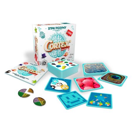 Настільна гра - CORTEX 2 CHALLENGE (90 карток, 24 фішки) - Зображення 2