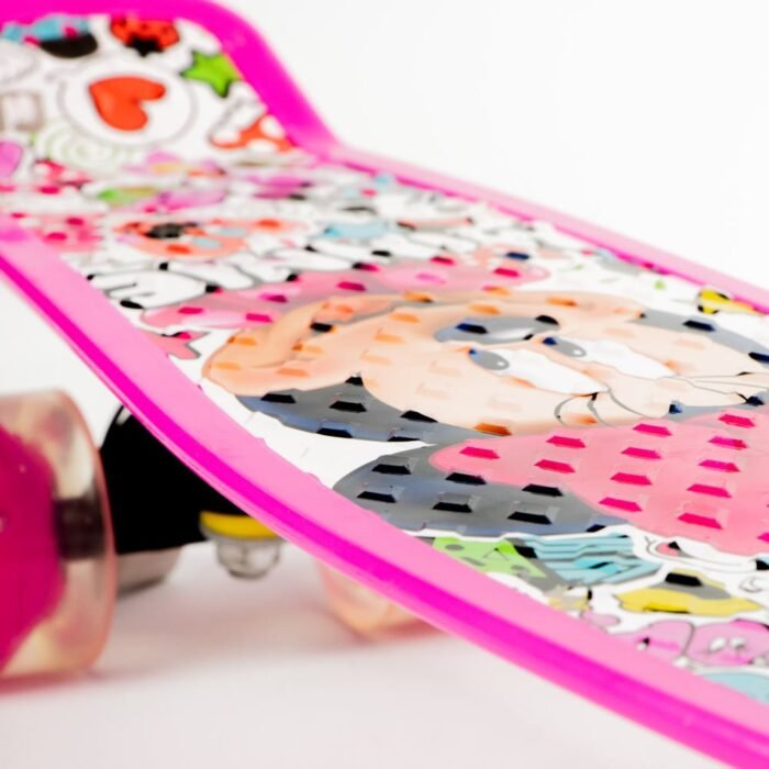 Пенні Борд 56*15 см, арт SC195602 (SC185602), Мінні Маус, алюм., світло,PU - Зображення 3