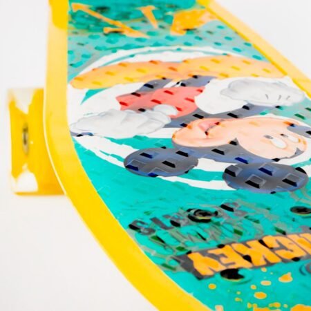 Пенні Борд 55*14 см, арт SC195603 (SC185603), Міккі Маус, алюм., світло,PU - Зображення 3