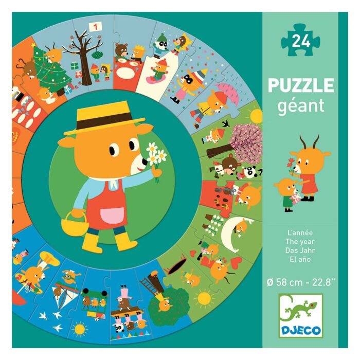 DJECO Пазл *Год медвежонка* - Зображення 1