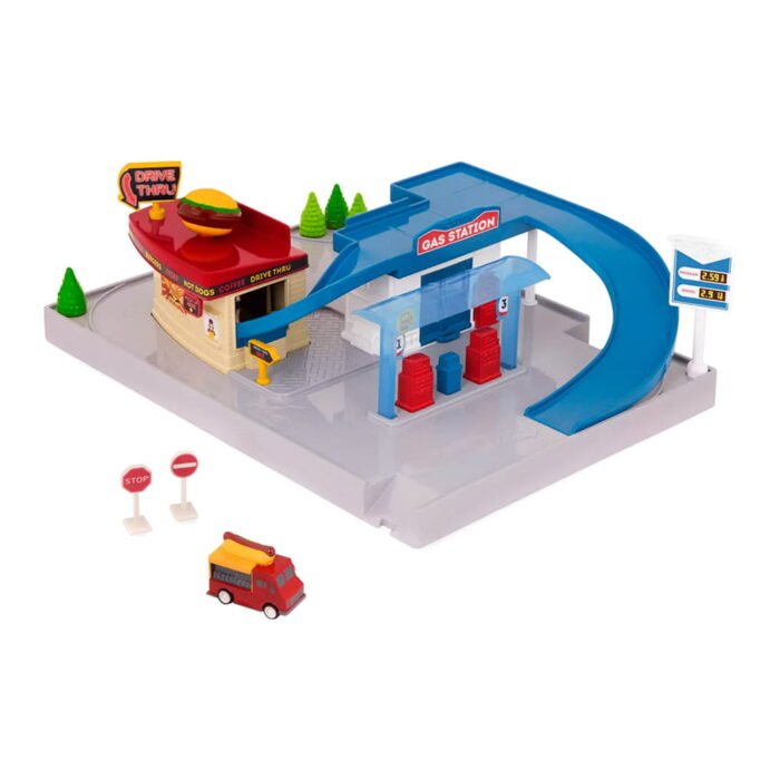 Ігровий набір DRIVEN POCKET SERIES DINE & DRIVE PIT STOP WH1075Z - Зображення 2