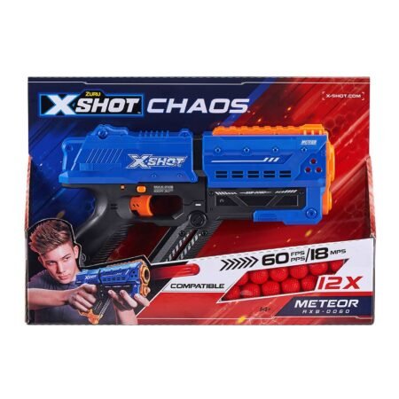 X-Shot Швидкострільний бластер EXCEL CHAOS Meteor (12 кульок), арт. 36282Z