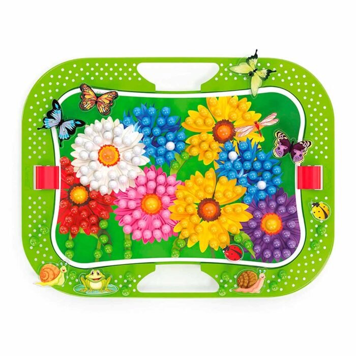 Набір - ДЛЯ ЗАЙНЯТЬ МОЗАЇКОЮ (300 фішок, 16 фігурок, дошка 28х20 cm) - Зображення 3