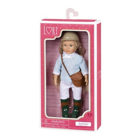 Лялька LORI 15 см Вершниця Евелін LO31030Z