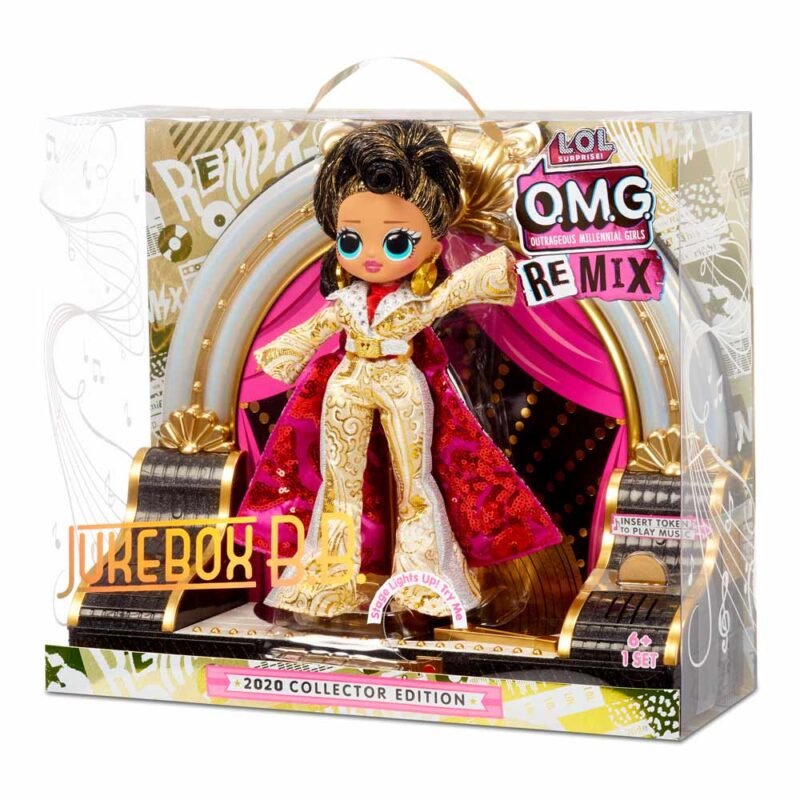 Игровой набор с коллекционной куклой L.O.L. SURPRISE! серии *O.M.G. Remix* - СЕЛЕБРИТИ