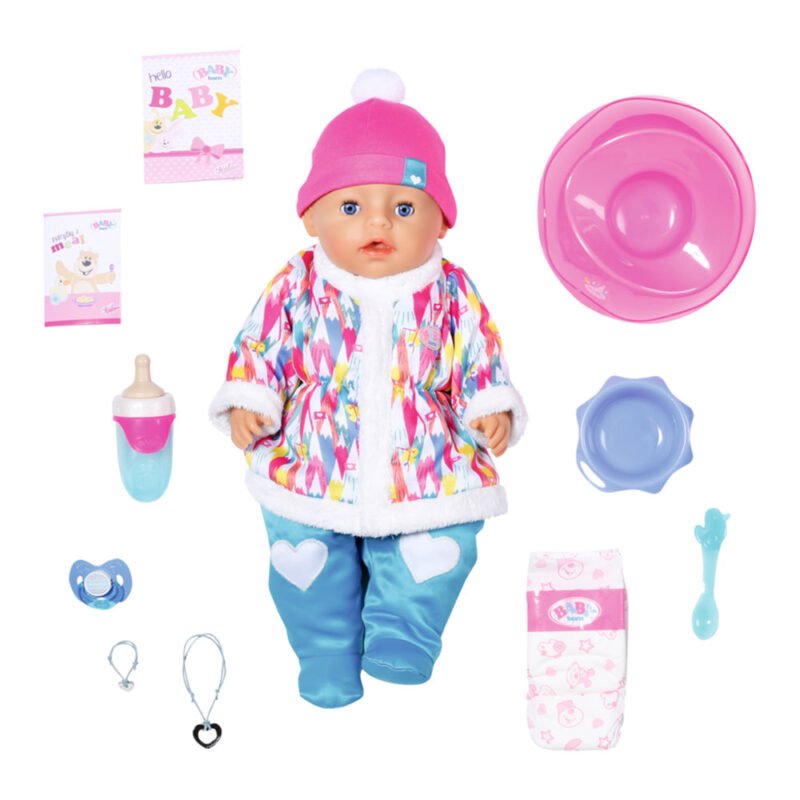 Лялька BABY BORN серії *Ніжні обійми* - ЗИМОВЕ МАЛЯТКО (43 cm, з аксесуарами)