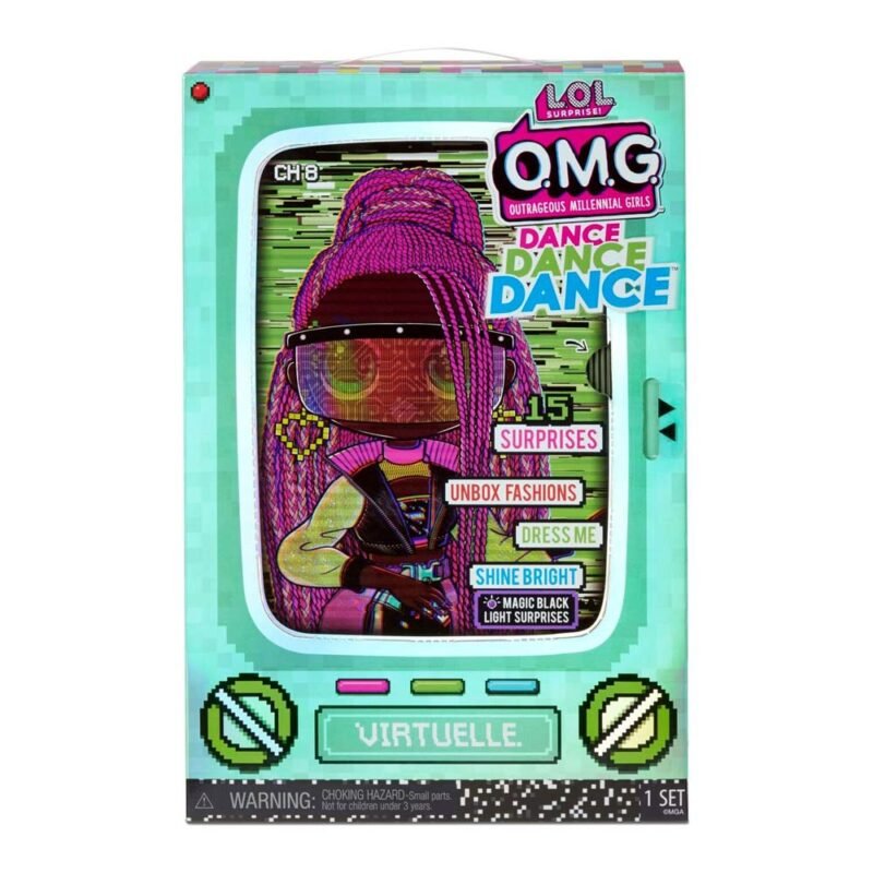 Игровой набор с куклой L.O.L. SURPRISE! серии *O.M.G. Dance* – ВИРТУАЛЬ