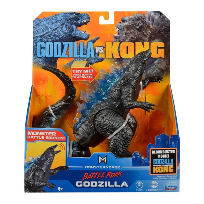 Фігурка GODZILLA VS. KONG – ҐОДЗІЛЛА ДЕЛЮКС (17 сm, звук)