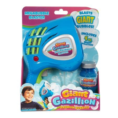 Генератор мильних бульбашок Gazillion Гігант автоматичний бластер, в наборі р-н 118мл GZ36444