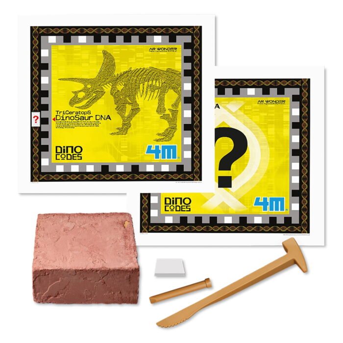 Набір для досліджень 4M ДНК динозавра *Тріцератопс* (00-07003) - Зображення 3