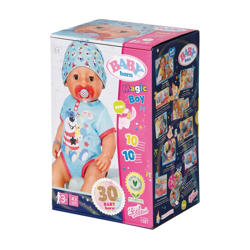 Кукла BABY BORN серии *Нежные объятия* - ВОЛШЕБНЫЙ МАЛЬЧИК (43 cm, с аксессуарами)