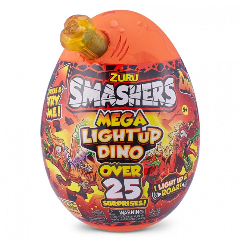 Іграшка у наборі SMASHERS Light-Up Dino Mega з аксесуарами-B (Смешерс Лайт Ап Діно Мега) серія 4, 7474В