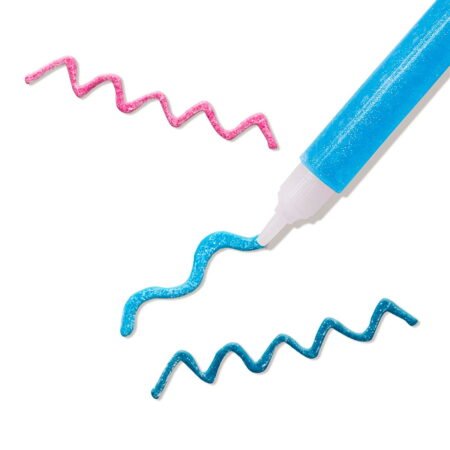 Набор жидкого клея с блестками – ЯРКИЕ БЛЁСТКИ (12 ШТ) - Зображення 2